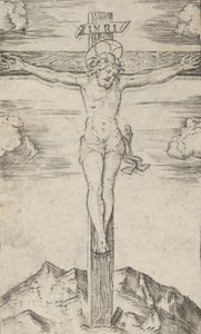 Christus aan het kruis, uit de serie 