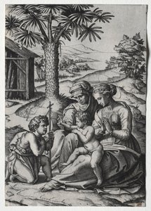 Madonna van de palmboom