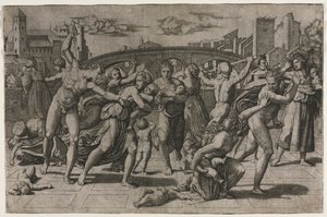 Bloedbad van de onschuldigen zonder de dennenboom, ca. 1513-15