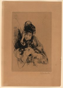 Madame Desboutin door Marcellin Desboutin