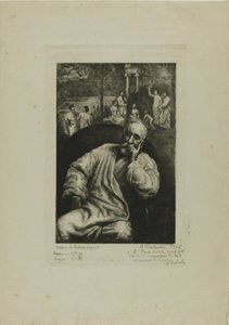 Pierre Puvis de Chavannes, Portret en Compositie door Marcellin Gilbert Desboutin