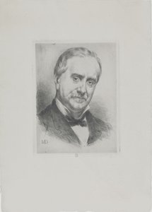 Portret van Paul Durand-Ruel 1831-1922, 1882 door Marcellin Gilbert Desboutin