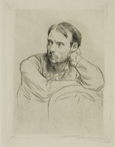 Portret van Renoir door Marcellin Gilbert Desboutin