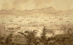 Haven van Hong Kong door Marciano Antonio Baptista