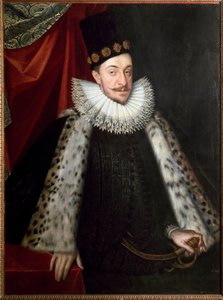 Portret van Sigismund III Vasa, Koning van Polen door Marcin Kober