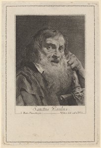Sanctus Paulus door Marco Alvise Pitteri after Giovanni Battista Piazzetta