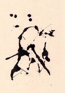 Blot, 2018 (inkt op papier)