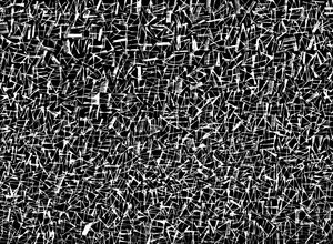 Textuur, 2017 (inkt op ingres papier)