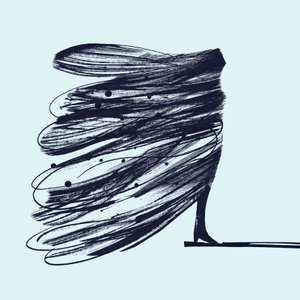 Het vlindermeisje, 2014 (inkt op papier) door Marco Campedelli