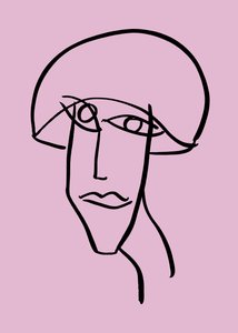 Vrouw, 2019 (inkt op papier)