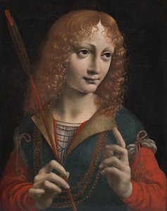 Portret van een Jongeling als Sint Sebastiaan, laat 1480s