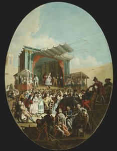 Een Italiaanse Komedie in Verona, 1772