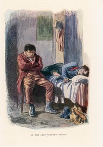 Illustratie voor Onze wederzijdse vriend (kleurenlitho)