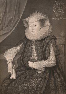 Mary Sidney, gravin van Pembroke door Marcus Garret Gheeraerts the Younger