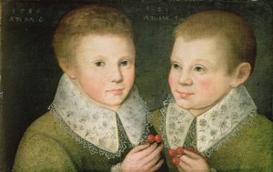 Portret van twee broers, 1586