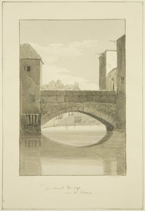 Bridewell Brug over de Frome, kijkend naar het Noorden