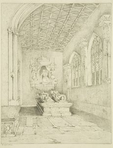 Monument in het zuidelijke schip van St. Mark