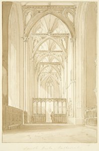 Zuidbeuk van de kathedraal van Bristol door Marcus H. Homes