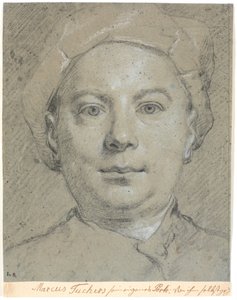 Zelfportret door Marcus Tuscher