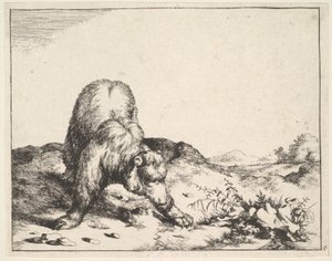 uit De Set van De Beren, ca. 1664 door Marcus de Bye