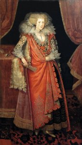 Frances Knyvett, Gravin van Rutland door Marcus Garret Gheeraerts the Younger