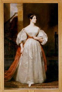 Gravin Augusta Ada Lovelace 1815-1852, Engelse wiskundige en schrijfster door Margaret Carpenter