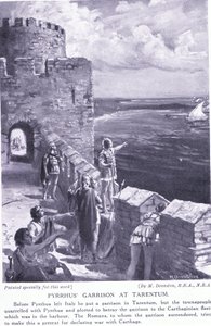Pyrrhus garnizoen in Tarentum door Margaret Dovaston