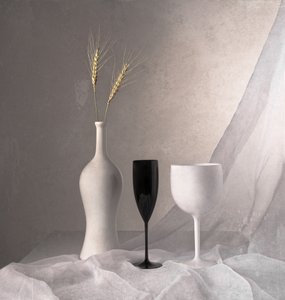 Elegant monochroom stilleven