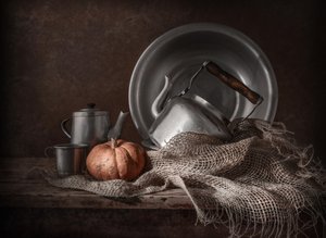 Rustiek herfststilleven door Margareth Perfoncio