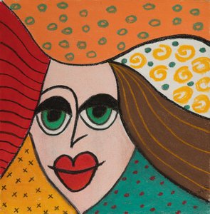 Moderne vrouw door Margo Starkey