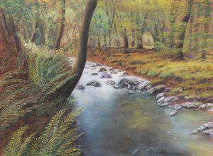 Lente in het bos door Margo Starkey