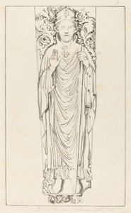 Bisschop Wulstan, in Worcester Cathedral