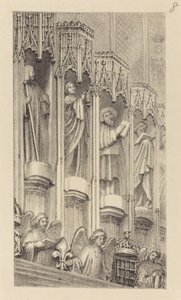 Beelden in de architectuur van de kapel van Hendrik de Zevende, Westminster Abbey