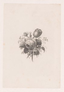 Boeket door Maria Geertruida de Goeje Barbiers (attributed to)