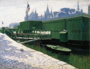 Groene baden in Parijs door Maria Pidelaserra Brias