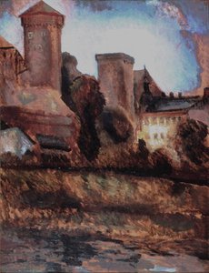 Wawel Kasteel, Krakau. c.1930