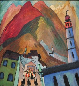 1924 Weerkin-processie bij Ascona