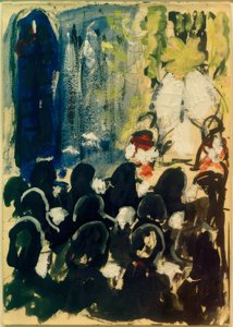 In de opera door Marianne von Werefkin