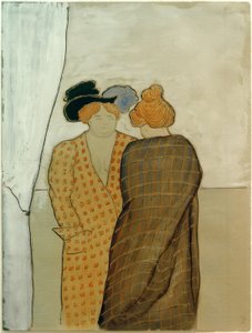 Twee vrouwen door Marianne von Werefkin