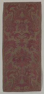 Reproductie van een Florentijns Fluweel door Mariano Fortuny y Madrazo