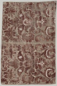 Twee Samengevoegde Panelen van "Fortuny Geschilderd Fluweel" door Mariano Fortuny y Madrazo