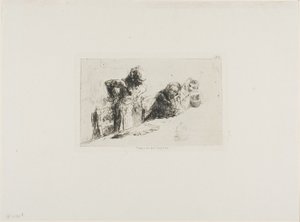 Waarzegger door Mariano Fortuny y Marsal