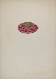 Poppenhoed, ca. 1939 door Marie Alain