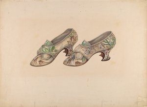 Damesschoenen, ca. 1939 door Marie Alain