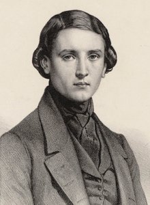 Portret van de organist en componist Louis James Alfred Lefébure-Wely 1817-1869, 1840 door Marie Alexandre Menut Alophe
