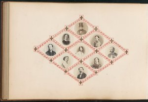 Het Madame B Album, 1870s door Marie Blanche Hennelle Fournier