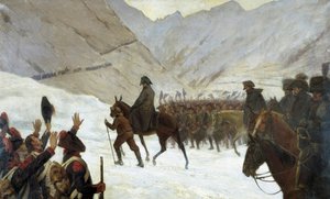 De overtocht van de Grote Sint-Bernhard, 20 mei