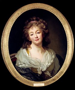 Zelfportret door Marie Genevieve Bouliard