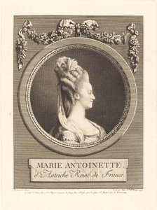 Marie-Antoinette door Marie Louise Adelaide Boizot after Louis Simon Boizot