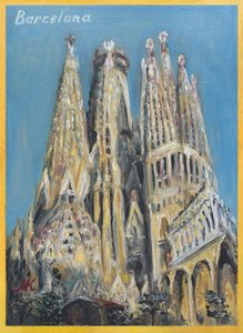 Sagrada Familia, Barcelona door Marina Kozyr